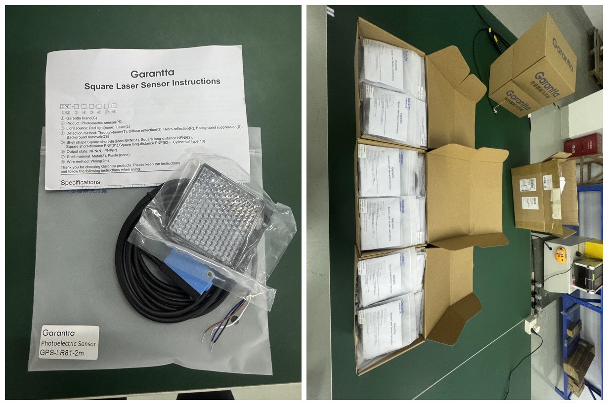 garantta retro-reflective laser sensor garantta retro-reflective laser sensor